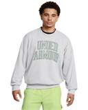 UA Icon Heavyweight TerryOversized Crew 1386548-011