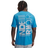 Футболка UA Stacked PTH Logo  SS 1390205-452