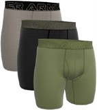 Under Armour Трусы (3 шт) UA PERFORMANCE TECH MESH - SOLID 6" 3PK 1383884-319-lst